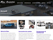 Tablet Screenshot of accessoirecamion.com